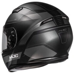 HJC CS-R3 Inno Helmet -Motorcycle Helmet Store hjc cs r3 inno helmet mc 5sf black back left 17823.1635045161