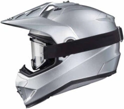 HJC DS-X1 Helmet Solids -Motorcycle Helmet Store hjc ds x1 solid helmet silver google 13927.1534477001