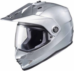 HJC DS-X1 Helmet Solids -Motorcycle Helmet Store hjc ds x1 solid helmet silver 88378.1534476999