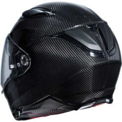 HJC F70 Carbon Helmet Solids -Motorcycle Helmet Store hjc f70 carbon helmet solid black back 23100.1602579738