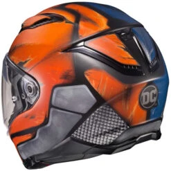 HJC F70 Deathstroke Helmet -Motorcycle Helmet Store hjc f70 deathstroke helmet mc 27sf back 21502.1596062497