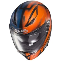 HJC F70 Deathstroke Helmet -Motorcycle Helmet Store hjc f70 deathstroke helmet mc 27sf top 00520.1596062488