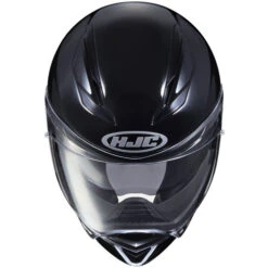 HJC F70 Helmet Solid -Motorcycle Helmet Store hjc f70 helmet solid gloss black front 40340.1577961835