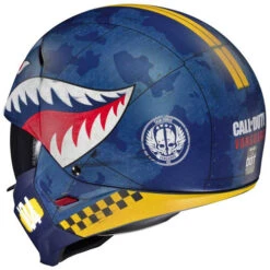 HJC I20 Vanguard Call Of Duty Helmet -Motorcycle Helmet Store hjc i 20 call of duty vanguard helmet back left 26059.1673960206