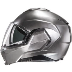 HJC I100 Helmet Solids -Motorcycle Helmet Store hjc i100 helmet solid hypersilver left 91816.1645078310