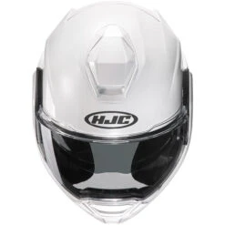 HJC I100 Helmet Solids -Motorcycle Helmet Store hjc i100 helmet solid pearl white top 02948.1645078344