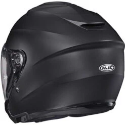 HJC I30 Helmet Solids 15 HJC I30 Helmet Solids -Motorcycle Helmet Store hjc i30 helmet solid semi flat black back 40641.1602674131