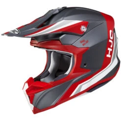 HJC I50 Flux Helmet -Motorcycle Helmet Store hjc i50 flux helmet mc 1sf grey red 57546.1635057896