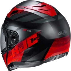 HJC I70 Reden Helmet -Motorcycle Helmet Store hjc i70 reden helmet mc 1sf red black back 71715.1602655065