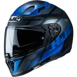 HJC I70 Reden Helmet -Motorcycle Helmet Store hjc i70 reden helmet mc 2sf black blue 97165.1602655070