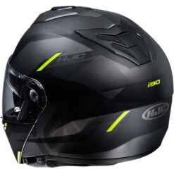 HJC I90 Aventa Helmet -Motorcycle Helmet Store hjc i90 aventa helmet mc 3hsf white black hi viz back 70303.1602579500
