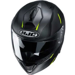 HJC I90 Aventa Helmet -Motorcycle Helmet Store hjc i90 aventa helmet mc 3hsf white black hi viz top 91987.1602579491