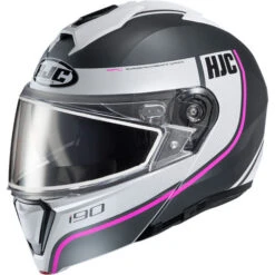 HJC I90 Davan Snow Helmet - Dual Shield -Motorcycle Helmet Store hjc i90 davan snow helmet dual shield mc 8sf 08912.1604987039