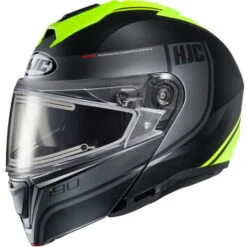 HJC I90 Davan Snow Helmet - Electric Shield -Motorcycle Helmet Store hjc i90 davan snow helmet electric shield mc 3hsf 88248.1604989331