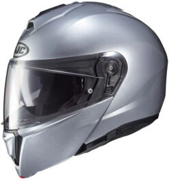 HJC I90 Helmet Solid -Motorcycle Helmet Store hjc i90 helmet solid silver 30255.1577970784