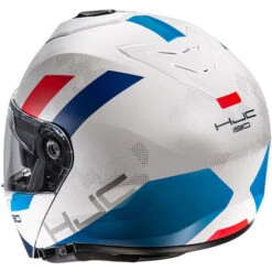 HJC I90 Syrex Helmet -Motorcycle Helmet Store hjc i90 syrex helmet mc 21sf blue white red back left 56048.1634981754