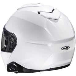 HJC I91 Helmet -Motorcycle Helmet Store hjc i91 helmet pearl white.back 43987.1697685821