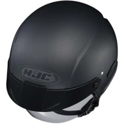 HJC IS-Cruiser Helmet Solids -Motorcycle Helmet Store hjc is cruiser helmet solid matte black top 88315.1557991586