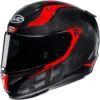 HJC RPHA 11 Pro Carbon Bleer Helmet -Motorcycle Helmet Store hjc rpha 11 pro carbon bleer helmet mc 1 black red 33806.1602574837