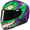 HJC RPHA 11 Pro Green Goblin Helmet -Motorcycle Helmet Store hjc rpha 11 pro green goblin helmet mc 48sf left 34578.1659178971