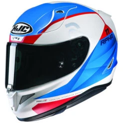 HJC RPHA 11 Pro Texen Helmet -Motorcycle Helmet Store hjc rpha 11 pro texen helmet mc21sf blue white red left 01859.1634918267