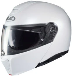 HJC RPHA 90s Helmet Solid -Motorcycle Helmet Store hjc rpha 90s helmet solid semi flat pearl white left 07134.1580430934