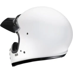 HJC V60 Helmet Solid -Motorcycle Helmet Store hjc v60 helmet solid white back 97511.1665664852