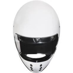 HJC V60 Helmet Solid -Motorcycle Helmet Store hjc v60 helmet solid white front 80785.1665664858