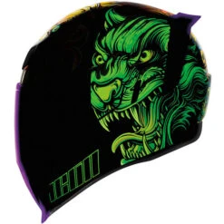 ICON Airflite CSF23 Helmet -Motorcycle Helmet Store icon airflite csf23 helmet blue glow in the dark 11869.1689455537