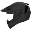 ICON Airflite Moto Rubatone Helmet -Motorcycle Helmet Store icon airflite moto helmet matte black left 05116.1584413984