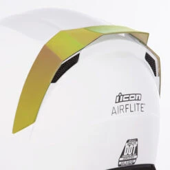ICON Airflite Rear Spoiler -Motorcycle Helmet Store icon airflite rear spoiler gold 53648.1659931483