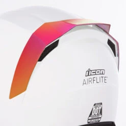 ICON Airflite Rear Spoiler -Motorcycle Helmet Store icon airflite rear spoiler red 42245.1659933635