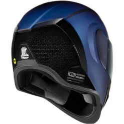 ICON Airform Counterstrike MIPS Helmet -Motorcycle Helmet Store icon airform mips helmet counterstrike blue back 38017.1689545410