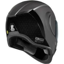 ICON Airform Counterstrike MIPS Helmet -Motorcycle Helmet Store icon airform mips helmet counterstrike silver back 46845.1689545510
