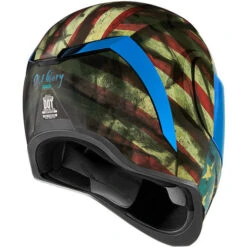 ICON Airform Old Glory Helmet -Motorcycle Helmet Store icon airform old glory helmet back 85476.1689544295
