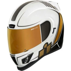 ICON Airform Resurgent Helmet -Motorcycle Helmet Store icon airform resurgent helmet white front 97578.1659709768