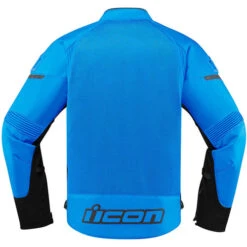 ICON Contra2 Textile Jacket -Motorcycle Helmet Store icon contra2 jacket light blue back 33447.1591318435