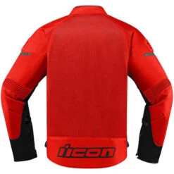 ICON Contra2 Textile Jacket -Motorcycle Helmet Store icon contra2 jacket red back 37875.1591318445