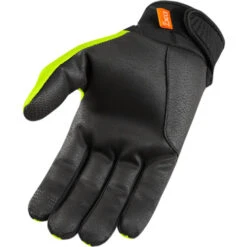ICON Anthem 2 Mens Gloves -Motorcycle Helmet Store icon domain anthem 2 mens gloves hi vis palm 13643.1701041301