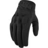 ICON Anthem 2 Mens Gloves -Motorcycle Helmet Store icon domain anthem 2 stealth mens gloves black 90795.1701040991