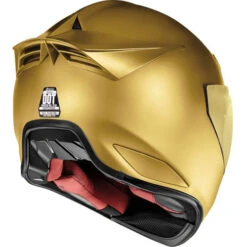 ICON Domain Cornelius Helmet -Motorcycle Helmet Store icon domain cornelius helmet gold back 20675.1700868784