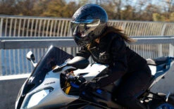 ICON Domain Gravitas Helmet -Motorcycle Helmet Store icon domain gravitas helmet on rider 73089.1701122813