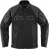 ICON Mesh AF Leather Jacket -Motorcycle Helmet Store icon mesh af leather jacket black front 09700.1689750267