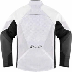 ICON Mesh AF Leather Jacket -Motorcycle Helmet Store icon mesh af leather jacket white back 83276.1689750288