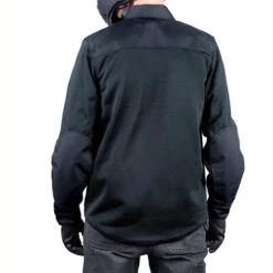 ICON Upstate Mesh CE Jacket -Motorcycle Helmet Store icon upstate mesh jacket black worn back 77850.1689755199