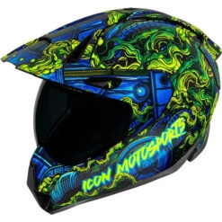 ICON Variant Pro Willy Pete Helmet -Motorcycle Helmet Store icon variant pro willy pete helmet blue front 77422.1598481401