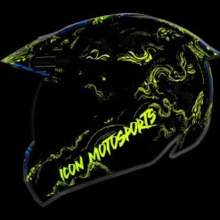 ICON Variant Pro Willy Pete Helmet -Motorcycle Helmet Store icon variant pro willy pete helmet blue glow in the dark 99690.1598481411