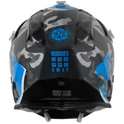 Just1 J32Y Camo Youth Helmet -Motorcycle Helmet Store just1 j32y youth camo helmet fluo blue back 18329.1625539703
