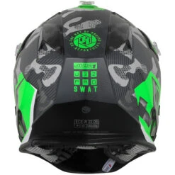 Just1 J32Y Camo Youth Helmet -Motorcycle Helmet Store just1 j32y youth camo helmet fluo green back 67060.1625539742