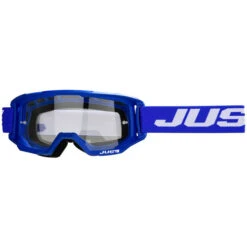Just1 Vitro Goggles -Motorcycle Helmet Store just1 vitro goggles blue white front 57753.1625401819